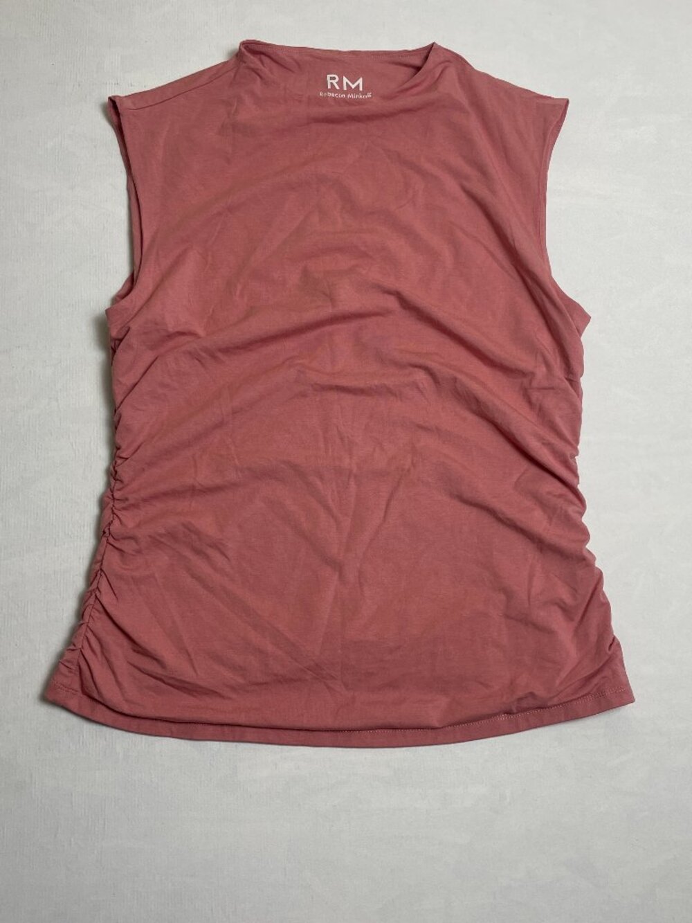 RM by Rebecca Minkoff Women's Soft Mock Neck Tank Top Size Large New